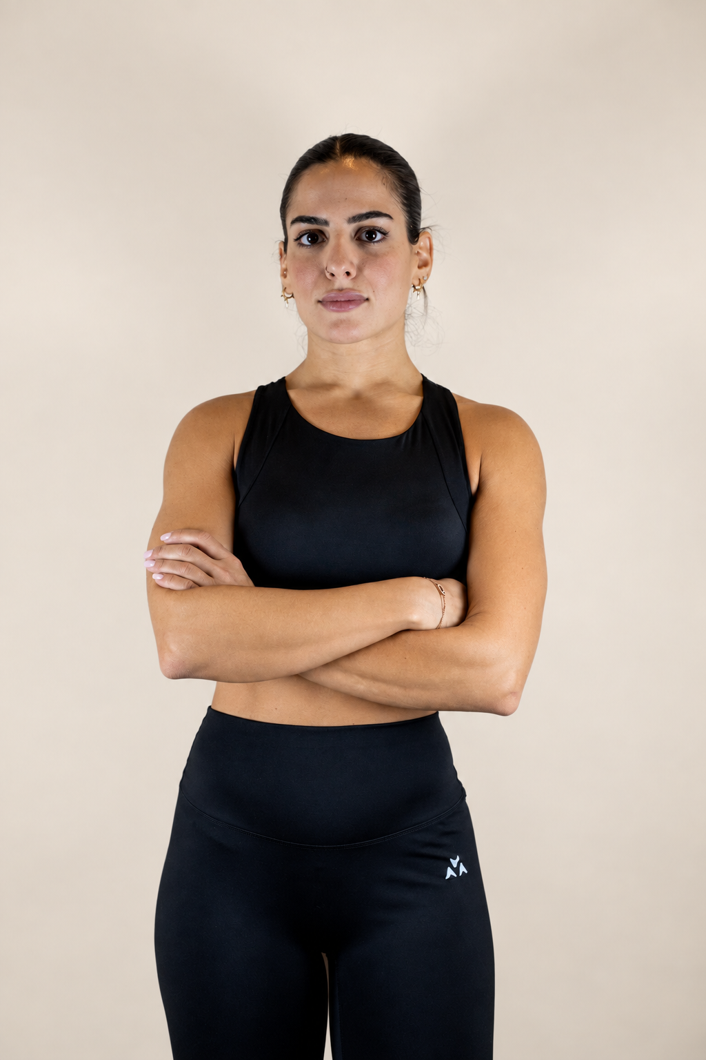 Elevate Longline Sports Bra – Onyx Black