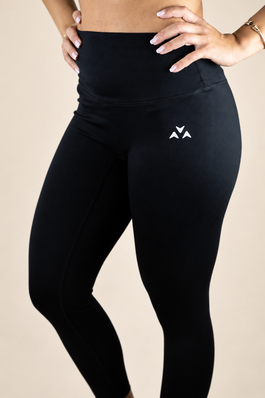 Sculpt High-Rise Leggings – Onyx Black