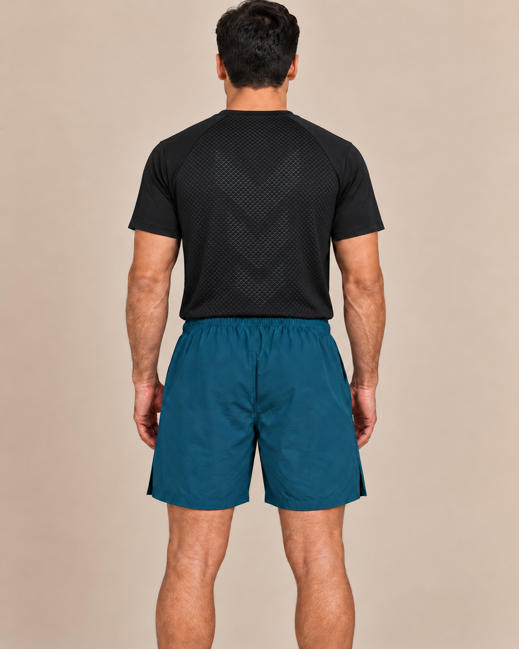 Utility Performance Shorts – Deep Teal